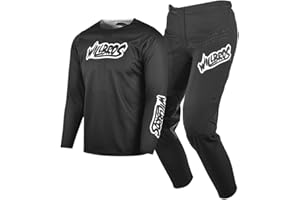Willbros Jugend Motocross Jersey Hose Kombination für Kinder MX Ausrüstungsset Rennbekleidung Off-road MTB ATV Motorrad Mädchen