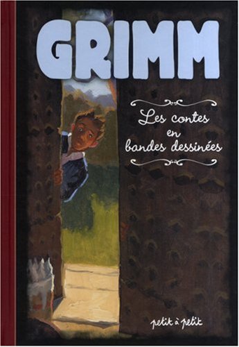 couverture de : Les contes de Grimm en bandes dessin&eacute;es