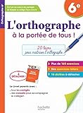 Image de L'Orthographe à portée de tous 6E
