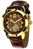 Astonia 'Elegance Brown GOLD', Automatik Kalenderkomplikation, Calvaneo 1583