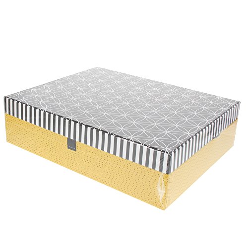 Goldbuch Sekretär off-line, 26,5x33x9 cm, Kunstdruck mit Leinenoptik, Schwarz/Gelb, 85609 - 6