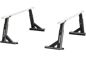 Baca de Yakima, OverHaul HD, resistente, altura ajustable, portaequipajes para camionetas