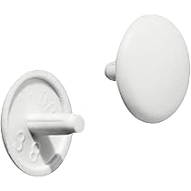 25 Copriviti Autoadesivi Per Mobili - Ø14mm, Nero Liscio, Per Nascondere Viti E Fori - Foto 9