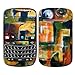Produktbild Diabloskinz B0059-0004-0013 grün-gelb Art Oil Painting Vinyl Skin für Blackberry Bold 9900 Series