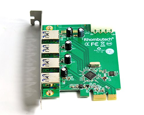 PCI Express 4 Port, USB 3.0 - 3