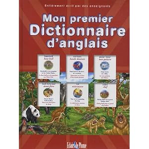 Mon premier dictionnaire d'anglais