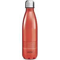 Milton Thermosteel Duo Deluxe 750 Bottle Style Flask, 700 ml, Red