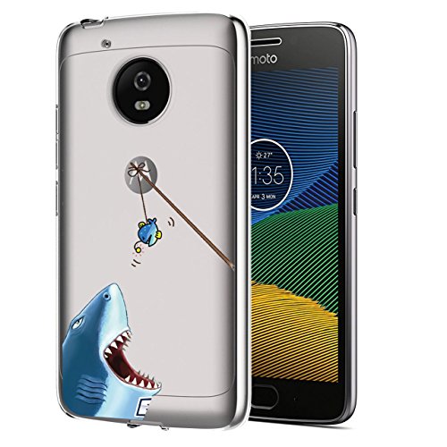 Moto G5 Plus Funda  ocketcase   TPU Carcasa Suave Silicona Flexible Gel Funda Resistente a los Ara  azos Tapa Protectora Case Cover para Motorola Moto G5 Plus  color 09    Gratis l  piz   ptico