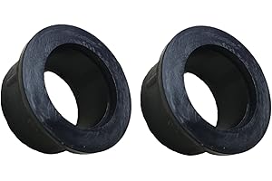 KetoPlastics Wheelbarrow Wheel Bushes Spacer Insert 35 Millimetres Bore Reduced to 1 inch (25.4 Millimetres)