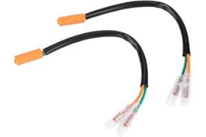 KIMISS Motorcycle Turn Signal Wiring Adapter Plug Fit for Kawasaki Z125 Z250 Z300 Z650 Z900 ZR-X EX250 EX300 EX650 ZX600 ZX636 ZX900 ZX1000 ZX1200 ZX600 Ninja ZR750 Z750R ZR800 ZR1000 Z1000 ZR1200