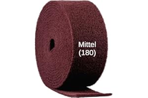 FARBMANUFAKTUR CONTURA NUR DAS BESTE FÜR IHR HOLZ Contura Schleifvlies Rolle 1000mm Schleifmatte MIttel - 180 Körnung Schleifpapier Edelstahl Holz Metall Lack