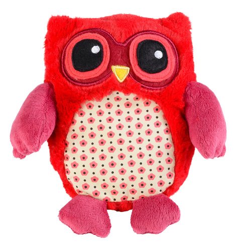 Preisvergleich Produktbild Warmies Minis Eule rot, 1 St. Wärmestofftier