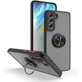 Case Compatible with Coverzone Samsung Galaxy M34 Thunder Hux Ring Cover 360&deg; Rotatable With Stylish and Decorative Model Stand