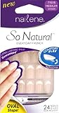 Nailene So Natural Nails Ovals Sheer