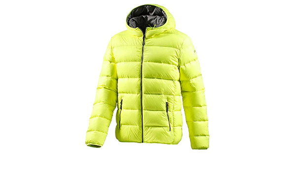 CMP Piumino Ultraleggero, Giallo Fluo, 50 : Abbigliamento