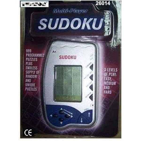 sudoku electronic game argos