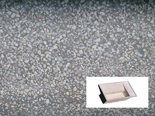 Preisvergleich Produktbild Waschbrett Waschküche CM100 X 61 X 32H grau poliert