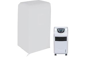 PENLIMLY Abdeckung für Tragbare Klimaanlage, Wasserdicht Oxford Schutzhülle für Mobile Klimaanlage, Tragbare Klimageräte Abdeckung mit Kordelzug, Staubschutz für Mobile Klimaanlage Innenbereich, 40x46x75cm