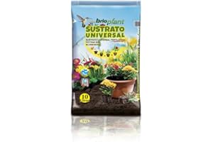 Infertosa | Brio Plant Sustrato Universal | Preparado para Plantas de Interior y Exterior | Contiene Perlita | Aporta Todos los Nutrientes a Tus Plantas | 10 L