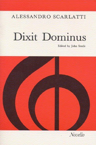 Pdf Scarlatti Dixit Dominus Partitions Pour Satb - 