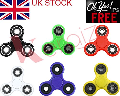 Buy 4 Fidget Hand Toy Finger Spinner And Get 2 Absolutely Free (Assorted Colours)