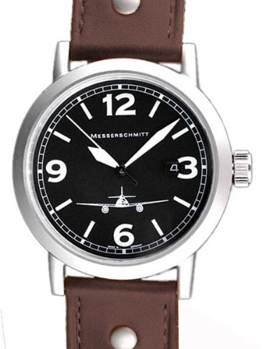 Aristo Herren Messerschmitt Uhr Fliegeruhr Edelstahl ME 262 / 262-L Aristo Herren Messerschmitt Uhr Fliegeruhr Edelstahl ME 262 / 262-L