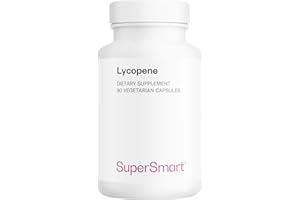 Lycopene - Antistress ossidativo - Estratto di licopene - Contribuisce alla salute della prostata - Stimola la circolazione sanguigna - Vegano - Senza glutine - SuperSmart