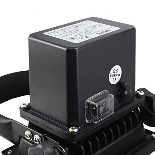LIVHÒ | 10W Scheinwerfer, tragbare LED Flutlicht (schwarz) / Aufladbare und Wasserdicht IP65. Licht für Baustelle, Hausbau, Campingplatze, Fischerei, Sicherheitlicht usw. - 3