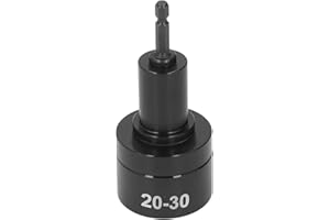 Yunir Cabezal de Máquina Taponadora Eléctrica, Broca de Máquina Taponadora Manual Impermeable, Liviana, de Caucho Metálico, con Taponadora Eléctrica, para Taponado Eficiente