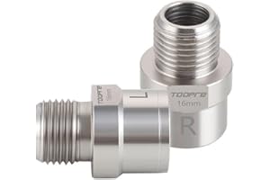 HOUSON Extensor de pedal de bicicleta, extensión de pedal espaciador de pedal para pedales roscados de 9/16 pulgadas