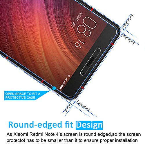 Xiaomi Redmi Note 4 Protector de Pantalla iVoler Protector de Pantalla de Vidrio Templado Cristal Protector para Xiaomi Redmi Note 4 - Dureza de Grado 9H Espesor 0 20 mm 2 5D Round Edge- Ultra-trasparente Anti-golpe Ajuste Perfecto No hay Burbujas - Garant a Incondicional de 18 Meses Xiaomi Redmi Note 4 Protector de Pantalla iVoler Protector de Pantalla de Vidrio Templado Cristal Protector para Xiaomi Redmi Note 4 - Dureza de Grado 9H Espesor 0 20 mm 2 5D Round Edge- Ultra-trasparente Anti-golpe Ajuste Perfecto No hay Burbujas - Garant a Incondicional de 18 Meses