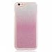 Produktbild MUTOUREN Hülle für iPhone SE 5 5S Gradient Farbe Soft Glitzern Case Cover TPU Silikon Durchsichtig Schutzhülle Tasche Etui Bumper Ultradünne Weich Kratzfeste Soßdämpfende Silikontasche Hülle - Rose