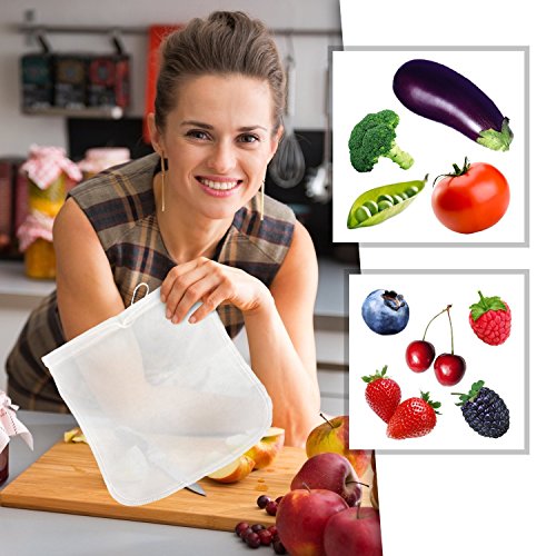 ORBLUE Nussmilchbeutel aus Nylon, Nussmilch selbst herstellen - 2