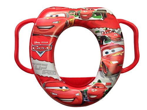 Disney Pixar Cars 2 Toddler Child Soft Padded Toilet Training Seat