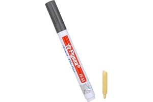 HBERCAI 1 PC Rotulador de Lechada para Juntas de Azulejos Tile Grout pen Limpia Juntas Baldosas Suelo Baldosinin Blanqueador Limpiador Azulejos Restaura las Juntas de Baños y Cocinas-Gris