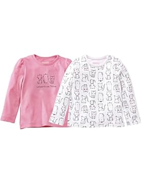 2 Mädchen Baby-Langarmshirts langarm shirt (Größe wählbar)