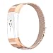 Produktbild Vancle Armband für Fitbit Alta HR und Fitbit Alta, Verstellbarer Metall Edelstahl Milanaise Ersatz Band mit Magnetverschluss Verschluss für Fitbit Alta HR 2017 / Fitbit Alta 2016
