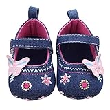 Baby Shoes Vovotrade Baby Butterfly Soft Sole Toddler Shoes First Walking Shoes for 0-18Month (UK 2(6~12 Month), Blue)