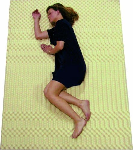 Science of Sleep Memory Foam 4-Zone Mattress Topper, Queen, 1 ea