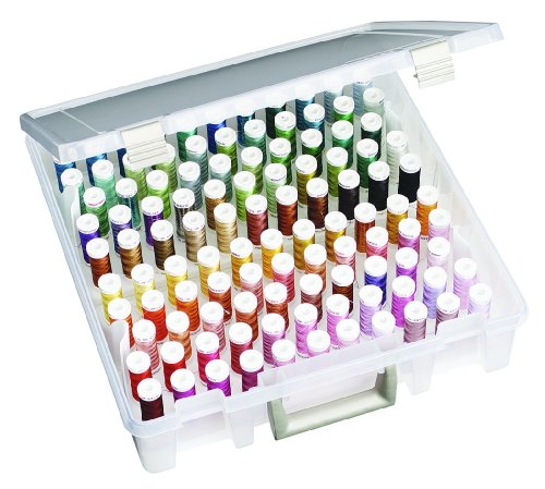 Artbin 6837AC Super Satchel Thread Box Aufbewahrungsbox für Garn mit Griff - 4