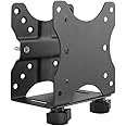 HumanCentric Thin Client Mount Bracket, Mount a Mini PC or Computer to a VESA Monitor Arm or Stand, Pole, or Under Desk or Surface, devices with 0.65-2.55" in depth for 75x75 and 100x100mm Patterns