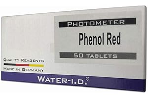 POOLLAB 1.0 Water ID 50 Pastilles Phénol Rouge pour Tablettes PoolLAB