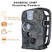 Produktbild KKmoon Weitwinkel HD Wildkamera 12MP 1080P 120 °  850nm IR IP54 2.4 Zoll Hunting Kamera LED Schirm Jagd Kamera mit 8 GB SD Karte