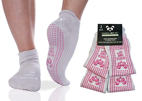 Die Besten Rutschfesten Luxuriösen Yoga-Socken aus Bambus für Pilates Rehaklinik| Umweltfreundlich| Atmungsaktiv| Hygienische Grip-Socken mit Anti- Rutsch-Beschichtung für perfekte Standfestigkeit