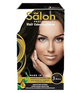 KRUM Modicare Salon Professional Hair Color, 145ml - Brown 3