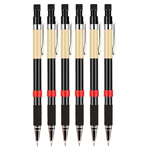 MyLifeUNIT - Porta-mine 0,5 mm, 2B, set da disegno (6 pezzi)