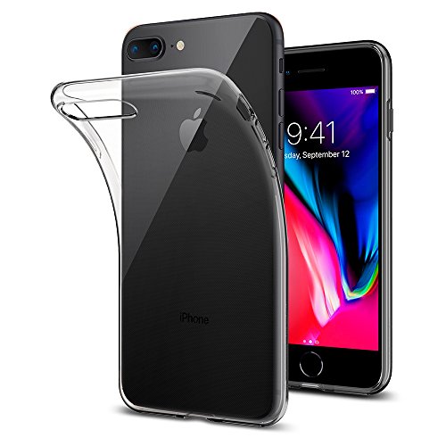 iPhone 7 Plus Case, Spigen® [Liquid Crystal] iPhone 8 Plus Case with Slim Protection and Premium Clarity for iPhone 7 Plus / iPhone 8 Plus - Crystal Clear