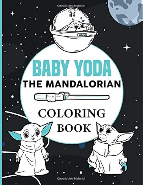 Download Baby Yoda Coloring Book Collection Baby Yoda Adult Coloring Books Colouring Pages For Stress Relief Amazon Co Uk Reid Matteo 9798630236364 Books