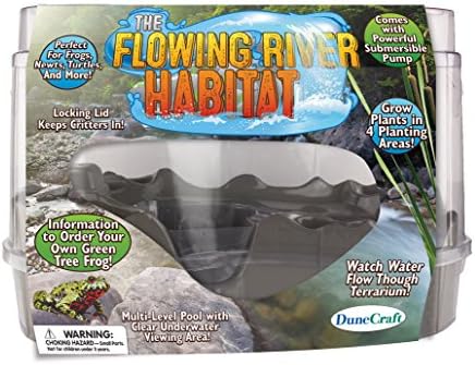 Dunecraft Flowing River Habitat Domed Terrarium