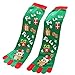 Produktbild Weihnachten Socken Btruely 3D Gedruckt Weihnachten Socken Frauen Casual Socken Nette Unisex Low Cut Socken Weihnachtsmotiv Weihnachten Festlicher Baumwolle Zehensocken (C)